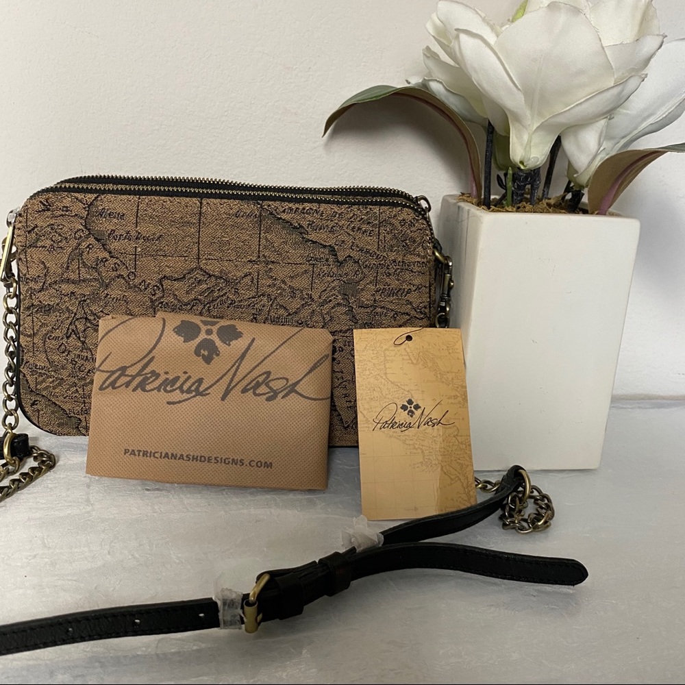 Patricia Nash Jacquard Crossbody Handbag